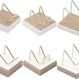 Multifunctional Arm Display Stand Holder Placement Racks for Rocks Office S(Champagne White)-image-10
