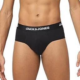 Men's Cotton Blend Modern Regular Solid Briefs-image-6
