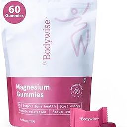 Be Bodywise Magnesium Glycinate Gummies For Improved Sleep | 30 Days Pack | 500mg/ Gummy | Higher Absorption Helps in Relieve Stress, Muscle Recovery & Support Bone Health | Non Habit Forming & No Added Sugar-18