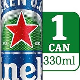 Heineken 0.0 Non Alcoholic Beer Cans, 330ML X 24 Cans-31