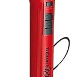 Eveready Glostar DL50 | 0.75W LED Torch | Powered by 3 AA Batteries | Super Bright White LED | 2400 Lux Output | Wide Beam & Range | Strong & Durable Plastic Body | Red-35