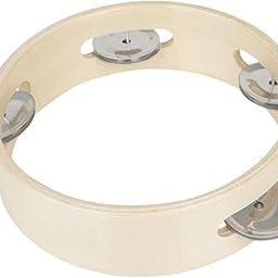 LOOM TREE® Wooden Tambourine Ring Educational Metal Bells for KTV Party Music Festivals | Educational | Music & Art-image-27