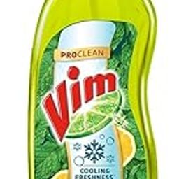 Vim ProClean Dishwash Liquid Gel with Mint, Cooling Freshness, Removes tough grease and odours, 750 ml-image-78