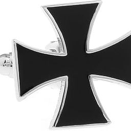 Cross Black Pair Cufflinks in a Presentation Gift Box & Polishing Cloth-image-74