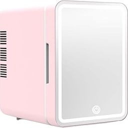 SECRET DESIRE Mini Fridge 4L Multifunction Food Portable Cooling for Home Dorm Room Office Pink-82