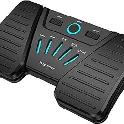 Wegrower Wireless Page Turner Pedal for Musical Instruments，Portable Bluetooth Foot Pedal, Silent Rechargeable Music Page Turner with Anti-Slip Rubber for iPad, Tablets, Phone-image-30