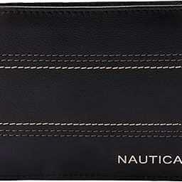 Bi Fold Slim & Light Weight Genuine Leather Men's Stylish Casual Wallet Purse with 3 Card Holder Compartment & Coin Pocket | Multi Compartment with Overflap, Black-image-55