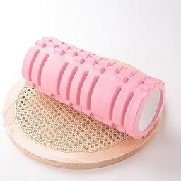 Kuber Industries Foam Roller For Exercise, Back Pain, Knee Pain (Pink)-36