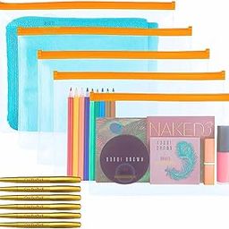 BHATI ECO SALES Multipurpose Storage Pouch Jewellery Makeup Travel Accessories (Set of 20)| Clear PVC Storage Bags Cosmetic Organizer Storage Jewelry, Mobile, Cosmetics, Travel-image-87
