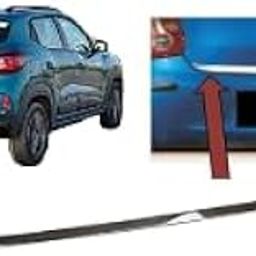 Auto C Silver Chrome Dicky Patti/Crome Garnish for Boot/Diggi Patti Compatible for Renault Kwid Which Enhance Back Look for Kwid-image-45