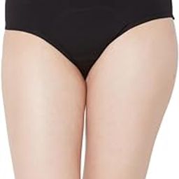 Women's Period Panty Cotton Reusable with Multi Layer Absorbent Fabric|Leak Proof Full Coverage Soft Comfortable Hipster|Dark Colors|Use with Sanitary Pads for Hygiene Purpose-picture-25