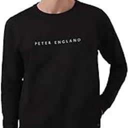 peter england Polycotton Men Hooded Neck Sweatshirt-picture-0