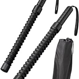 CALANDIS 2 Pieces Battle Ropes Non Slip Handle Spring Sticks for Workout Gym Exercise Rope with Bag | Fitness Running & Yoga | Strength Training | Other Strength Training-image-4