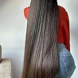 Fashion Trend Long 28-Inch Women's Straight Hair Extension – 5 clips Single Piece for Fuller, More Beautiful Hair with a Smooth, Polished Look, Synthetic Fiber (Pack Of 1) - BROWN-image-46