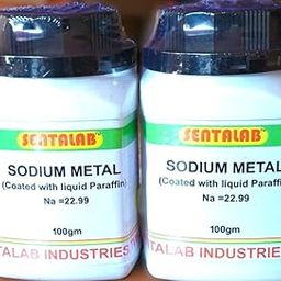 Sodium Metal (Coated with Liquid Paraffin) 99.9% Purity (SENTALAB), 100gm Set of 2 (200gm)-picture-22