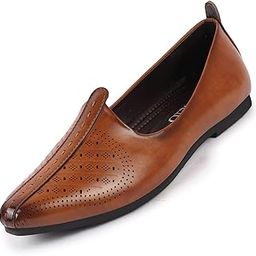 Men's Laser Cut Ethnic Slip On Wedding Juttis and Mojaris-image-28