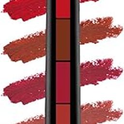 FASHION COLOUR 5-in-1 Lipstick | Long Lasting | Matte Finish | Compact & Easy to Use | Intense Color Payoff | Non-Sticky & Non-Drying | Infused with Shea butter and Jojoba oil to prevent dryness | Travel Friendly | 7.5gm | (Shade 1)-13