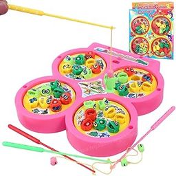 Toyshine Fish Catching Fun Game Toy, Assorted Color-image-81