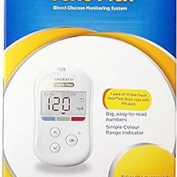 OneTouch Verio Flex glucometer machine | Sync your results with OneTouch Reveal mobile app| Simple & accurate testing of blood sugar levels at home | Global Iconic Brand | FREE 10 Test Strips + 10 Sterile Lancets + 1 Lancing device-2
