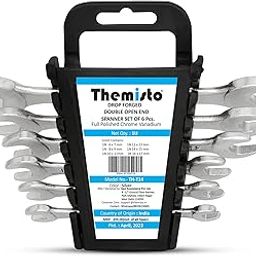 THEMISTO TH-T14 6pcs Double Open Ended Spanner set-16