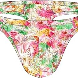 Men's Thong Low Rise Sexy Solid G-String Thong Bikini T-String Sexy Lingerie Panties Briefs L628 Product Code (Size, Colour)-image-73