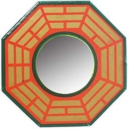 Mirror for Protection and Remove Out Side Negetive Energy (13 x 13 cm)-image-8