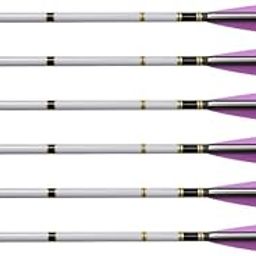 Meadawgs® 15pcs Universal White 7.68 x 0.79 Archery Arrow Shaft Stickers Wraps - Heat Shrinkable-21