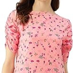Quinoa Women's Pink Floral Top-image-16