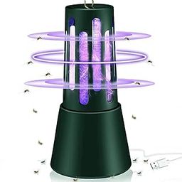 NHSK Enterprise New Mosquito Insect Shock Lamp Eco Friendly Bug Electric Mosquito Shock Lamp Indoor Outdoor Insect Trap Portable Killer Mosquito Killer Machine UV Light Mosquito Killer Lamp (1 pcs)-picture-11
