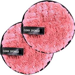 Reusable Makeup Remover Pads, Plush Microfibre, Pack of 2-image-53