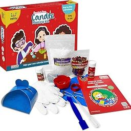 Webby DIY Scented Rose Candle Making Kit | STEAM Learner | Science Experiment Kit | Educational & Learning Activity Toy Kit for Kids, Boys & Girls Age 8+ (Multicolor)-image-29