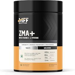 MyFitFuel ZMA+ (Zinc, Magnesium, Vitamin B6, Vitamin C & Piperine 95%), 90 Tablets | ZMA Supplement For Men & Women-21