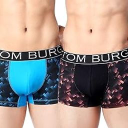 Regular Cotton Designer Casual Smooth & Comfortable Trunks for Men (Pack of 2)-22
