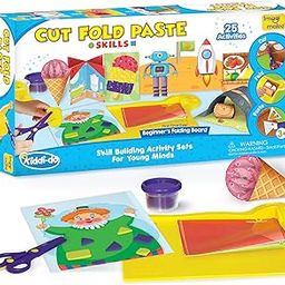 Imagimake Paper Scissor Skills | Cut, Fold & Paste | Educational Toys For Kids 3+ Years | Montessori Toys | Develop Fine Motor Skills | Gift For 3 Year Old Boys & Girls, Multicolour-34
