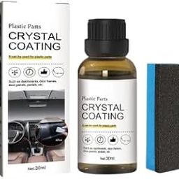 Homcoyz Crystal Coating for Car & Bike Plastic Parts – 30ml PVC Restorer, Dashboard Plastic Revitalizing Coating Agent, Cleaner, Polish & Shining for Car Maintenance-picture-15