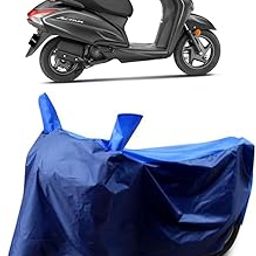 MADAFIYA Full Scooty Body Cover for Honda Activa 6G All Model UV Protection & Dustproof Scratch Proof | Fully Covered Two Wheeler Accurately Blue-17