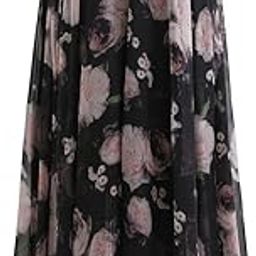 Women's Floral Digital Printed Heavy Georgette Skirt (Size;-28-34)-image-78