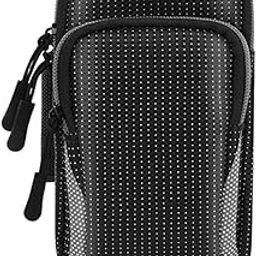 VIZCO Mens Cross Body Bag Universal 6.8'' Waterproof Sport Armband Bag For Outdoor Gym Running Arm Band Mobile Phone Bag Case Coverage Holder (Color : Gray)-image-67