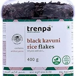 TRENPA Black Kavuni Rice Flakes, 400g | Healthy Breakfast Cereal | Diabetic-Friendly | Antioxidant-Rich, Nutrient-Rich, Low-Calorie-image-58