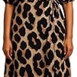 V-Neckline Elbow Length Sleeves Knitted Wild Savanna Wrap Feeding Dress - Desert Dune-image-9