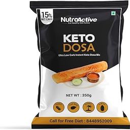 NutroActive Keto Dosa Mix, Low Carb Gluten Free - 350 gm-picture-19