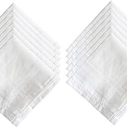 100% Cotton Handkerchiefs For Men - Striped XL Size-image-58