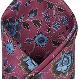 Men Pink Print Party Pocket Square-image-6