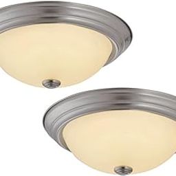 Design House Travis 579193 Set of 2 LED Ceiling Lights Satin Nickel-image-85