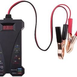 UJEAVETTE Portable 12V Car 8 LED Digital Battery Tester Voltmeter Charging System Analyzer-6