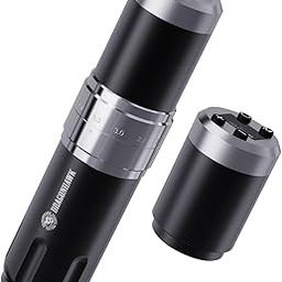 Dragonhawk Tattoo Gun Fold3 Wireless Rotary Pen Machine, 2 Replaceble Batteries, 7 Strokes Length, Professional Tattoo Machine for Beginners-21
