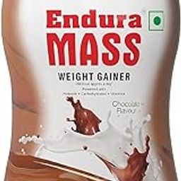 Endura Mass Weight Gainer Powder 500 G Chocolate Flavour|Unique Blend Of 3 Sources Of Protein,Carbs,Vitamins & Essential Minerals|For Children Above 10 Years,Men,Women & Athletes,1 Count,16 Servings-10