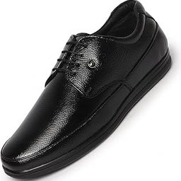 fausto Men's Formal Office Genuine Leather Lace Up Shoes-picture-8