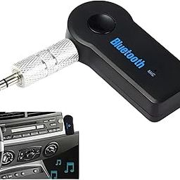 Lapras 𝟏𝟓 𝐘𝐄𝐀𝐑𝐒 𝐖𝐀𝐑𝐑𝐀𝐍𝐓𝐘 Bluetooth AUX Audio Receiver 3.5mm Jack, Wireless Music Adapter with Mic for Car & Home Stereo, Supports Hands-Free Calling, Universal Support-4
