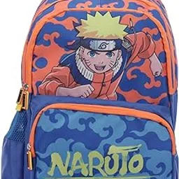 striders Naruto School Bag for Kids Spacious Durable Rolling Backpack with Padded Comfortable Straps & Fun Design Perfect for School Travel & Play (16 Inch)-picture-10